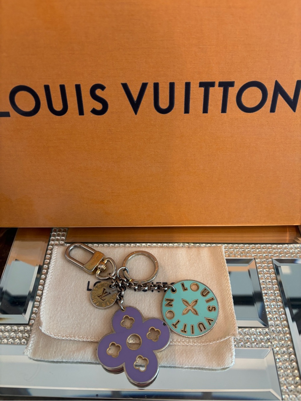 Authentic LOUIS VUITTON
Bag charm